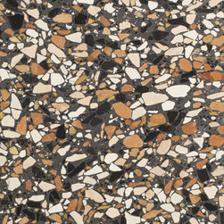 SB 114 MULTICOLOR GRIGIO Architectural Terrazzo Agglotech - Kitchen Countertops