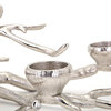 Tree Branch Candle or Candle Holder, Silver