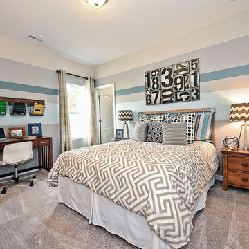M/I Homes of Charlotte: Newport Model at Huntington Forest