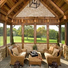 Outdoor Room At Cabin