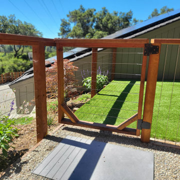 Shadow Creek Ln, Orinda | Landscaping & Fence Build