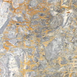 Golden Symphony Marble Slab - Kitchen Countertops