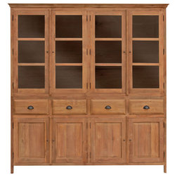 Transitional Pantry Cabinets by Chic Teak