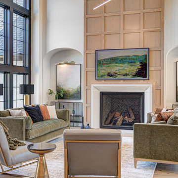 European Elegance Meets Midwestern Charm In New Zionsville Home
