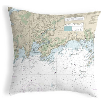 Betsy Drake Branford Harbor - Indian Neck, CT Nautical Map Noncorded Indoor/Out