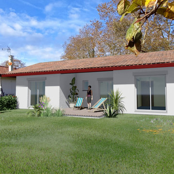 Extension d'une maison à Urcuit (64990)