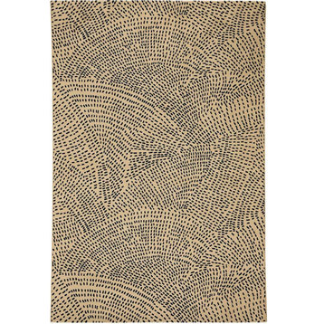 Capel Etching Etching Woven Area Rug 7'10"x10'10" Beige Rug