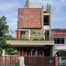 Brick and Mortar Make a Comeback in This Corner House