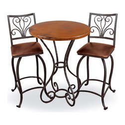 Alexander 36" Counter Table by Mathews & Co. - Indoor Pub And Bistro Tables