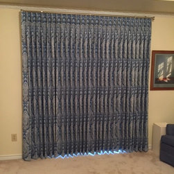 Custom Designed Draperies - Window Treatments