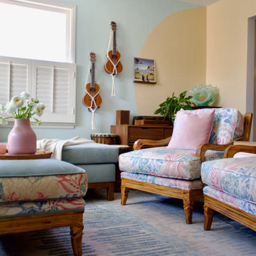 Beach Bungalow Living Room
