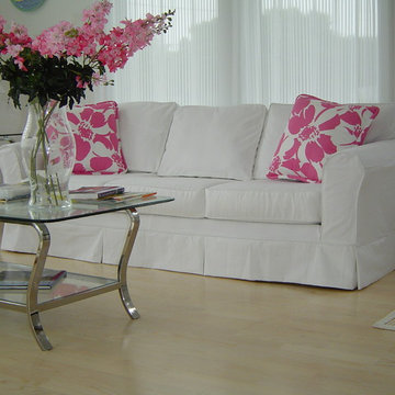 Slipcovered Couch