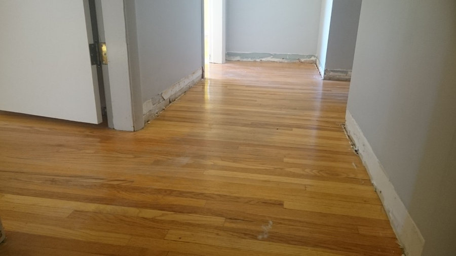 Oak Ebony Stain Bona Finish Dimon Hardwood Floors