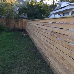 Cottage Wood Fence - Horizontal - Home Fencing And Gates