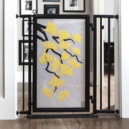 Fusion Gates - Fusion Gate with Autumn Ginkgo Design - Dog Gates