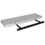 Chicago Wall Mounted Floating Chunky Shelf, White, 100 cm