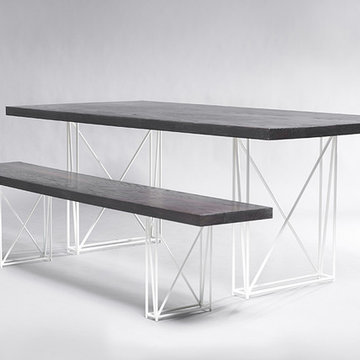 Ebonized Oak - Strong handsome tables from California