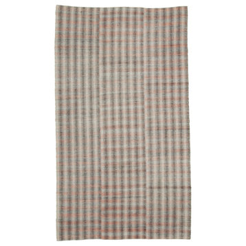 Rug N Carpet - Handmade Oriental 6' 2'' x 10' 10'' Contemporary Wool Kilim Rug