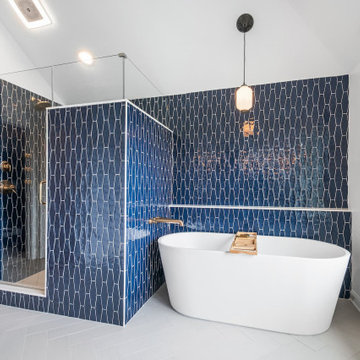 Three-Bathroom Remodel — Geist, Fishers, IN