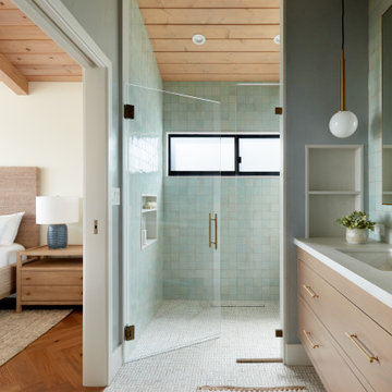 Beach House Meets Mid-Century
