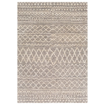 Fez Area Rug, Taupe/Dark Brown, 2'x3'