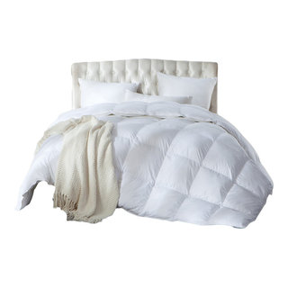 Luxurious Siberian Goose Down Comforter Duvet 750+ Fill, 1200 TC Egyptian  Cotton - Contemporary - Comforters And Comforter Sets - by LUXURY EGYPTIAN  BEDDING | Houzz