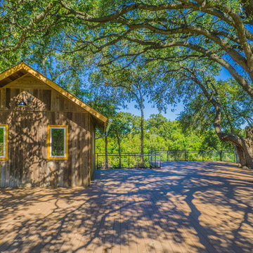 The Grove Round Rock Deck (TimberTech)