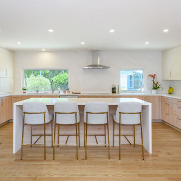 Soft-Neutral Modern Kitchen in Orinda