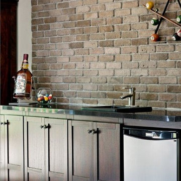 Creating an Exposed Brick Wall with Brick Veneer