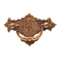Engraved Plate Handles - Cabinet And Drawer Handle Pulls