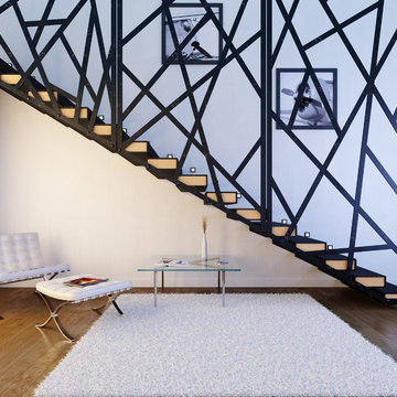 Réalisation d'un escalier en métal
