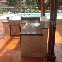 Out Door Kitchen - Kitchen Countertops