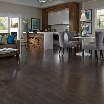 Builder's Pride Espresso Hevea Solid Hardwood