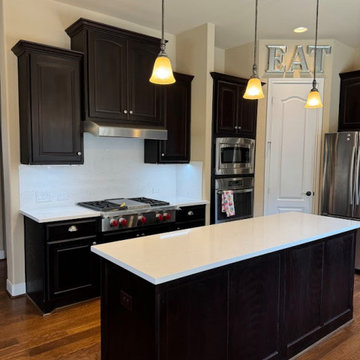 Custom Job Built Kitchen Cabinets