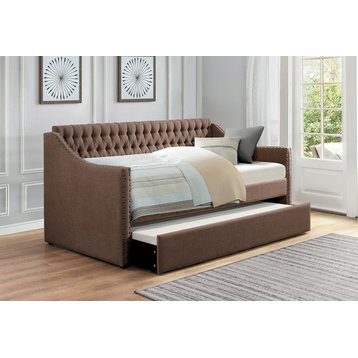 Doris Daybed With Trundle, Brown