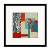 Moving Parts No 1, by Ben & Raisa Gertsberg, 21"x21", Framed Print