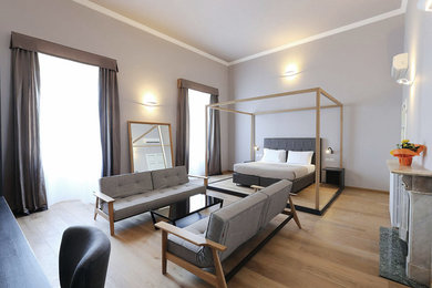 Foto di una camera da letto minimal