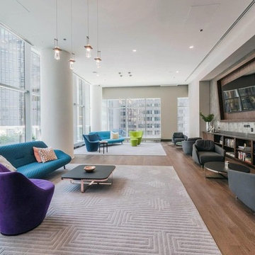 Chicago High Rise Residential Lobby and Amenity Spaces