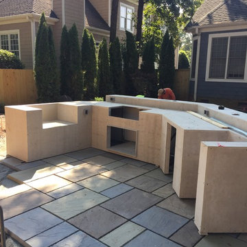 Charlotte Outdoor Living/ Grill Island