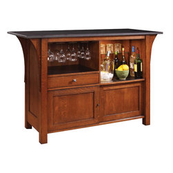 Stickley Stand Up Bar 89/91-1710 - Wine And Bar Cabinets