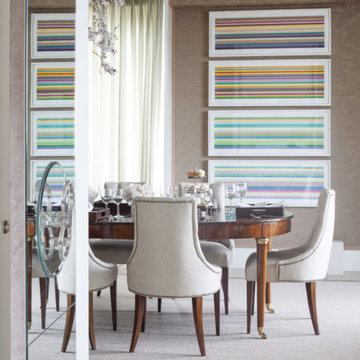 Decorating with Carpets: Dining Rooms