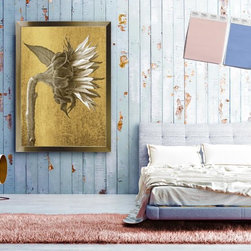 Sunflower on Brass / Raw Metal Series - Products