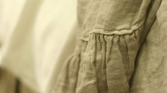Linen ruffle