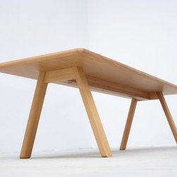 Stelvio Natural Oak 280cm X 90cm Dining Table - Dining Tables