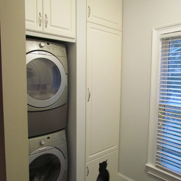 Compact Laundry Room Setup