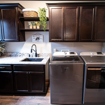 Rich & Elegant Laundry Room