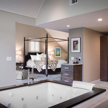 Master Bath with Jacuzzi - Roswell, GA