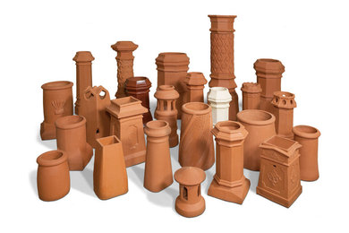 Hand Crafted Clay Chimney Pots