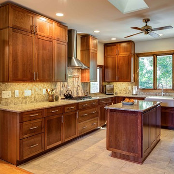 Cherry Kitchen Remodel by Reico Kitchen & Bath