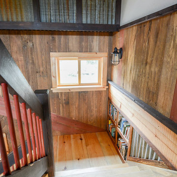 Stairs to the landing